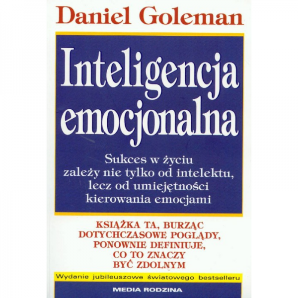 Inteligencja emocjonalna: Daniel Goleman okładka książki